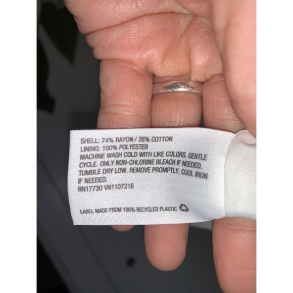 The Nines by Hatch Floral Button Front Dress Women's XL Soft Flowing - Picture 5 of 7